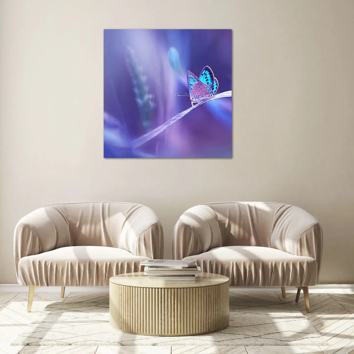 Obraz na skle - Klenot prírody - 50x50 cm