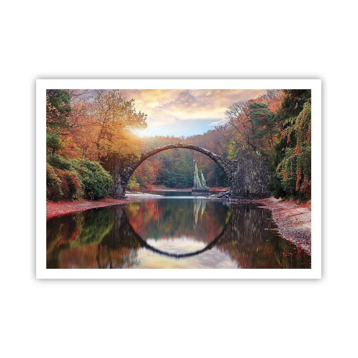 Plagát - Za zrkadlom - 100x70 cm
