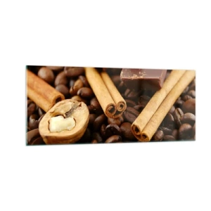 Obraz na skle - Koncert vôní - 100x40 cm