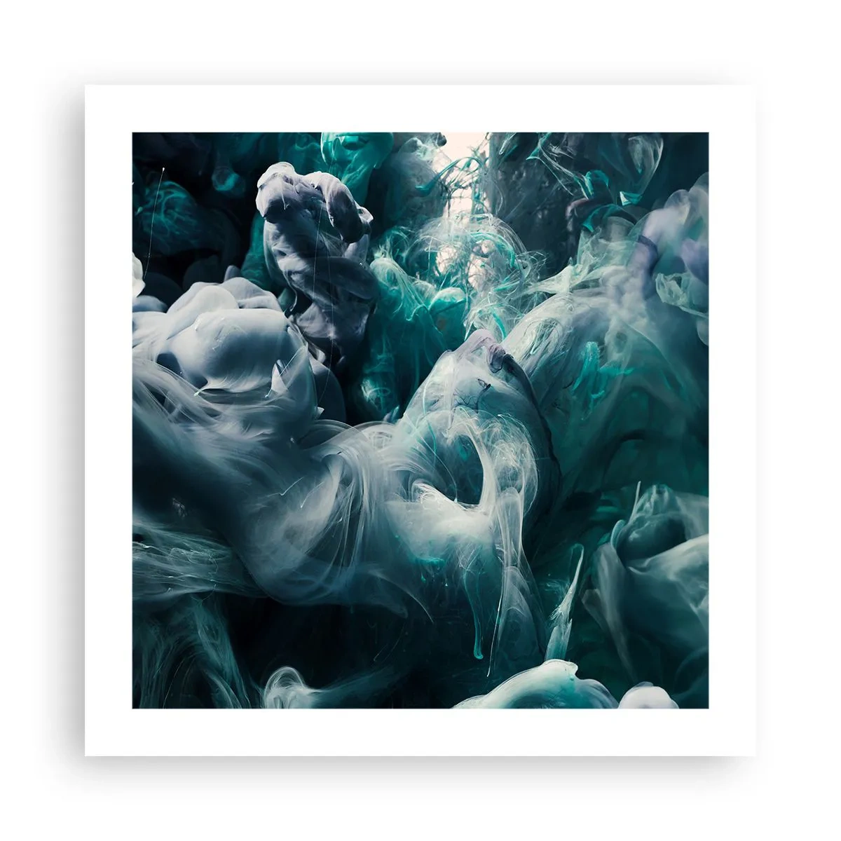 Plagát - Pohyb farby - 50x50 cm