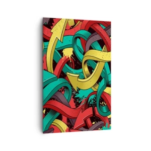 Obraz na plátne - Kadiaľ do cieľa? - 80x120 cm