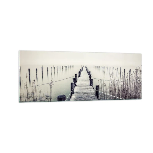 Obraz na skle - Ponor sa do pokoja - 140x50 cm
