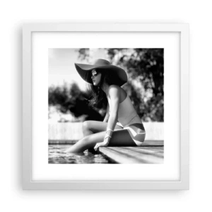 Plagát v bielom ráme - Letný sen - 30x30 cm