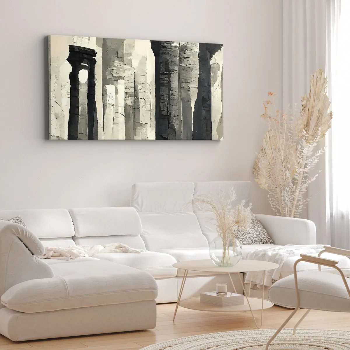 Obraz na plátne - Majestátnosť starožitnosti - 100x40 cm