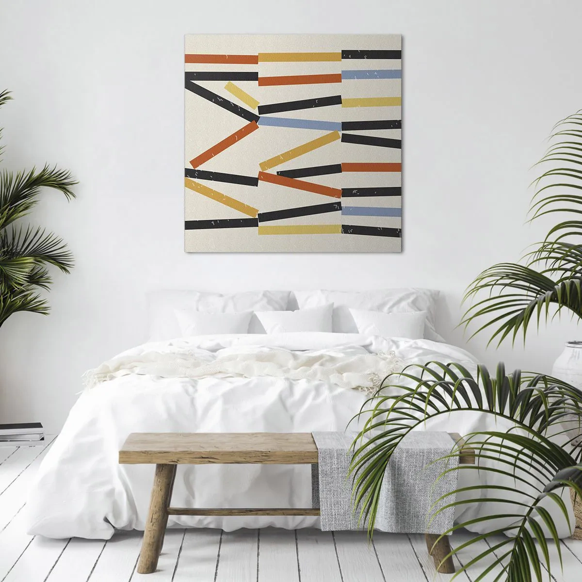 Obraz na plátne - Kompozícia na úrovni - 60x60 cm