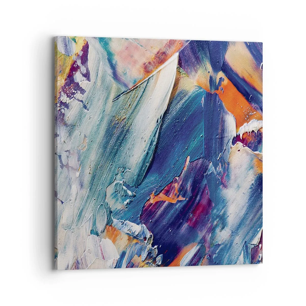 Obraz na plátne - Chaos farieb - 70x70 cm
