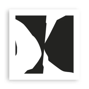 Plagát - Positive-negative - 40x40 cm