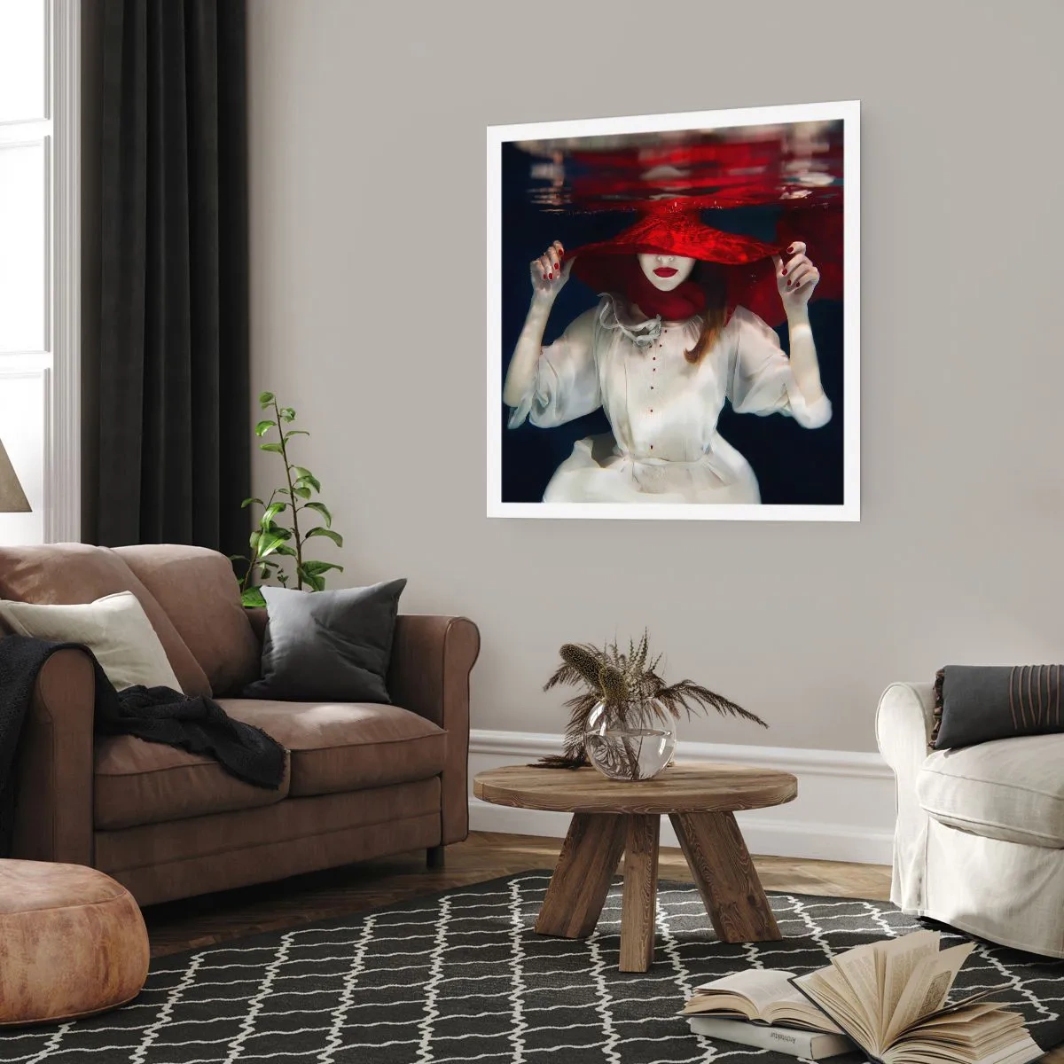 Plagát - Divoženka - 40x40 cm