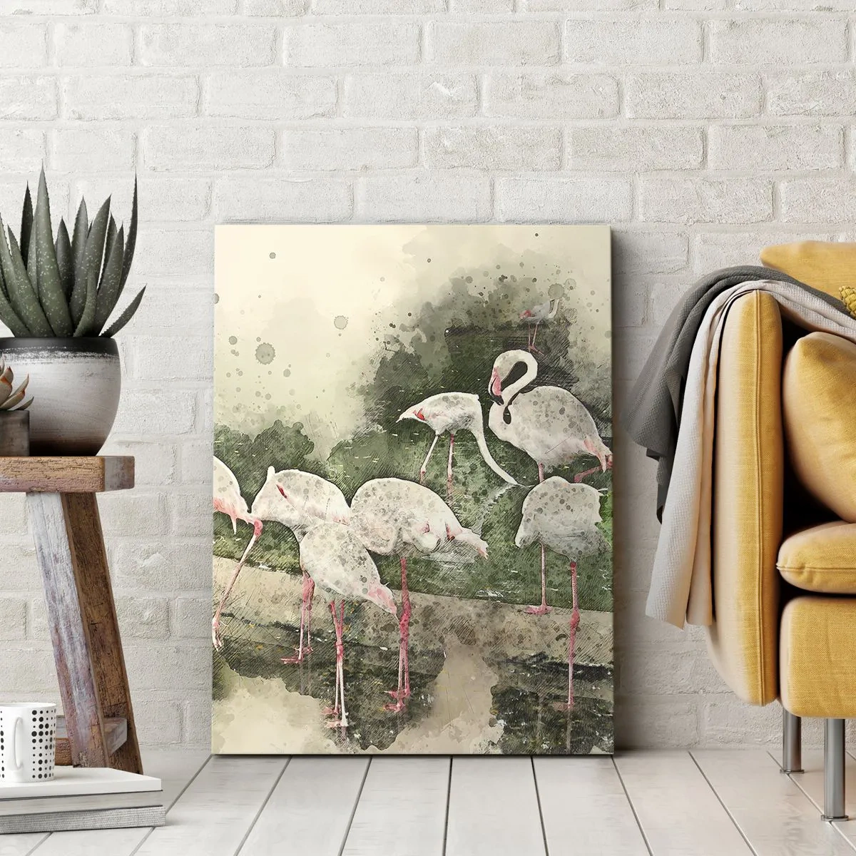 Obraz na plátne - Exotický sen - 55x100 cm