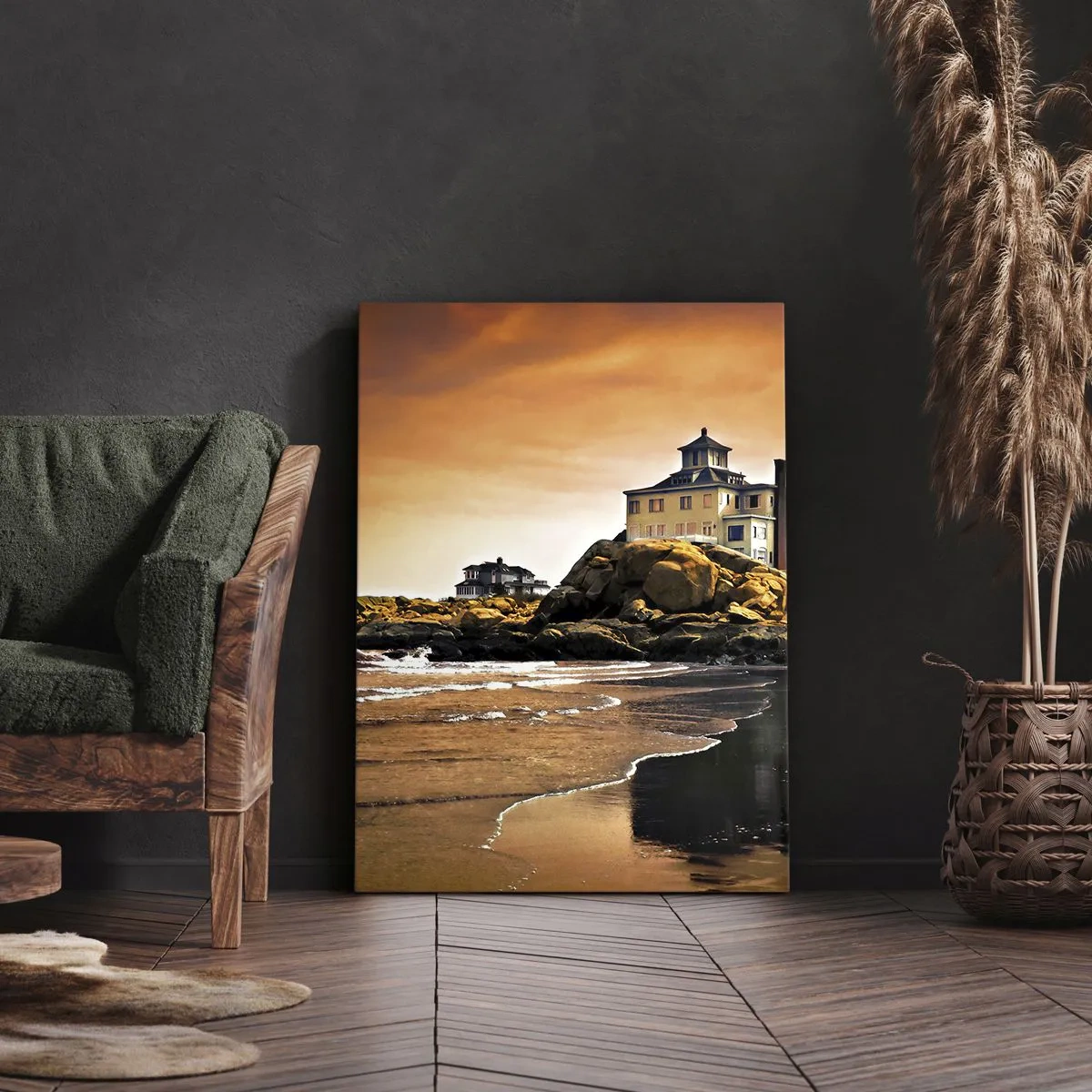 Obraz na plátne - Elegancia západného pobrežia - 50x70 cm