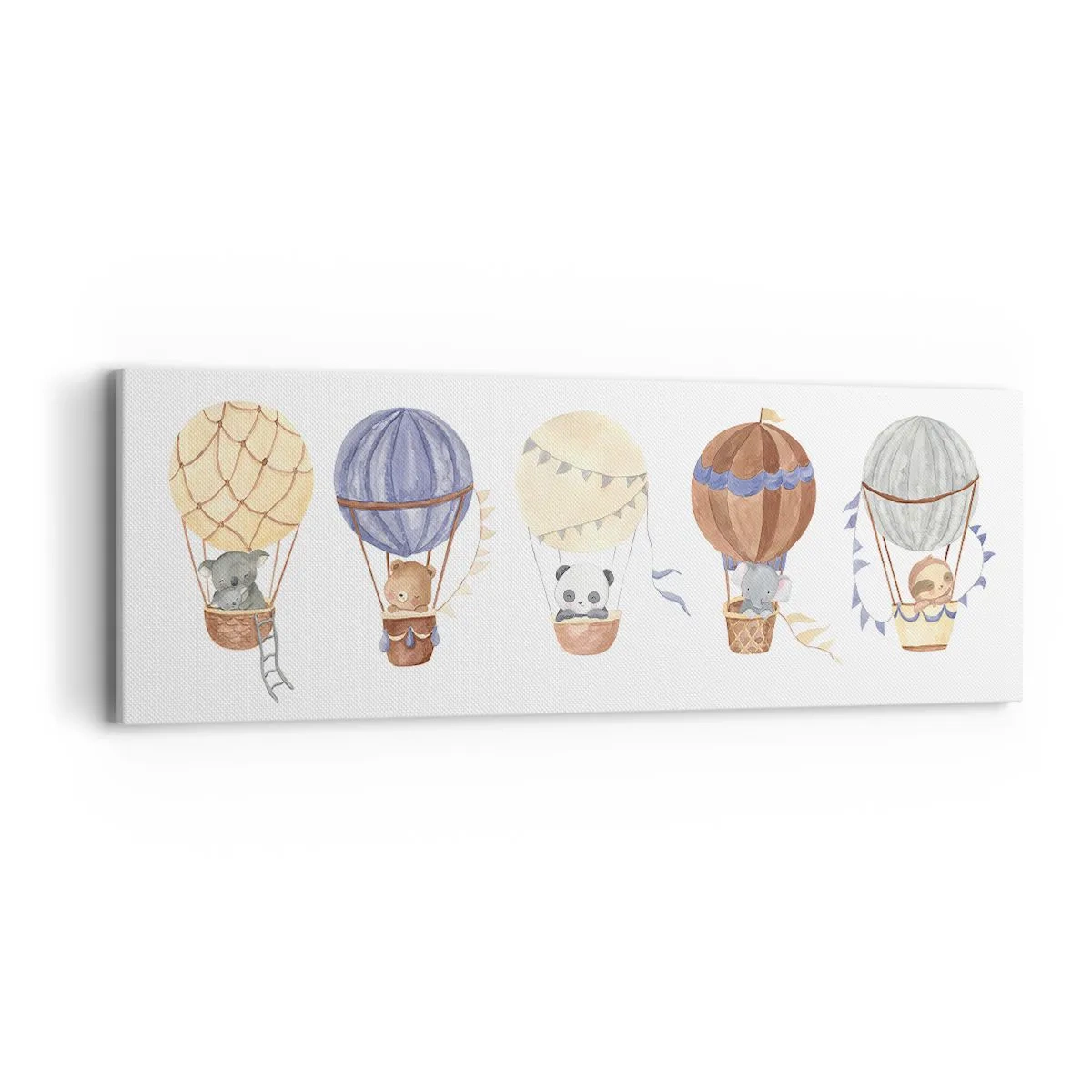 Obraz na plátne - Priatelia na cestách - 90x30 cm