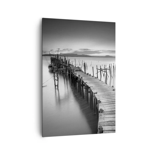 Obraz na plátne - Pokoj zabudnutého brehu - 70x100 cm