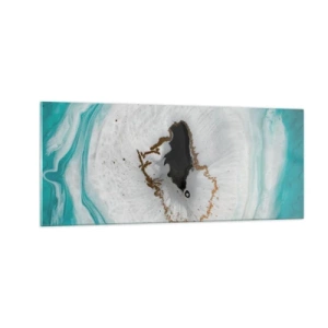 Obraz na skle - Preniknúť dovnútra - 100x40 cm