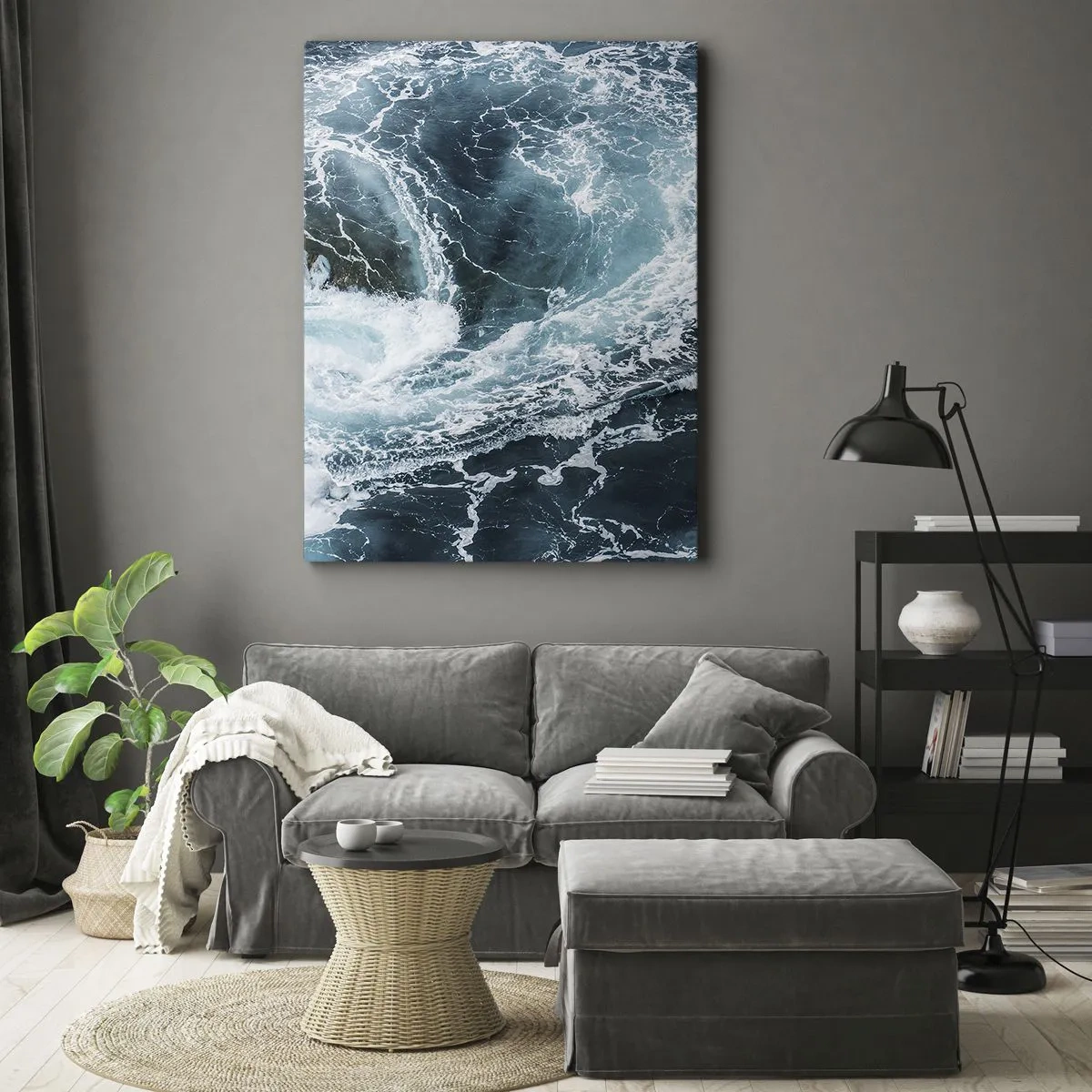 Obraz na plátne - Brána do vnútra Zeme - 50x70 cm