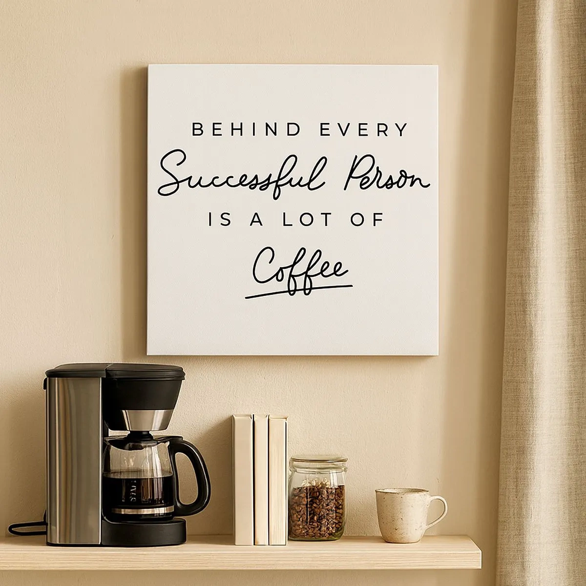 Obraz na plátne - Tajomstvo úspechu - 30x30 cm