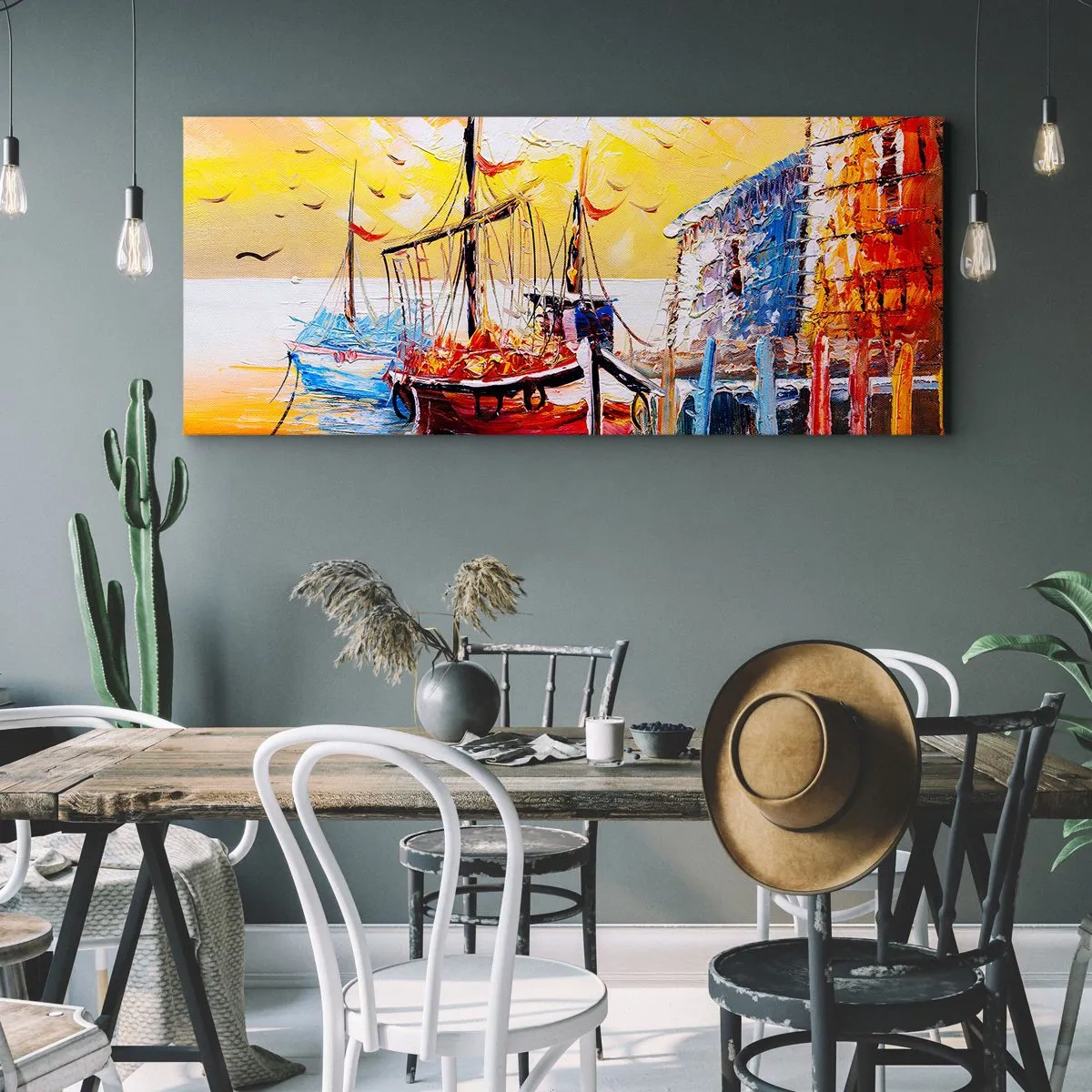 Obraz na plátne - Šťastný návrat - 140x50 cm