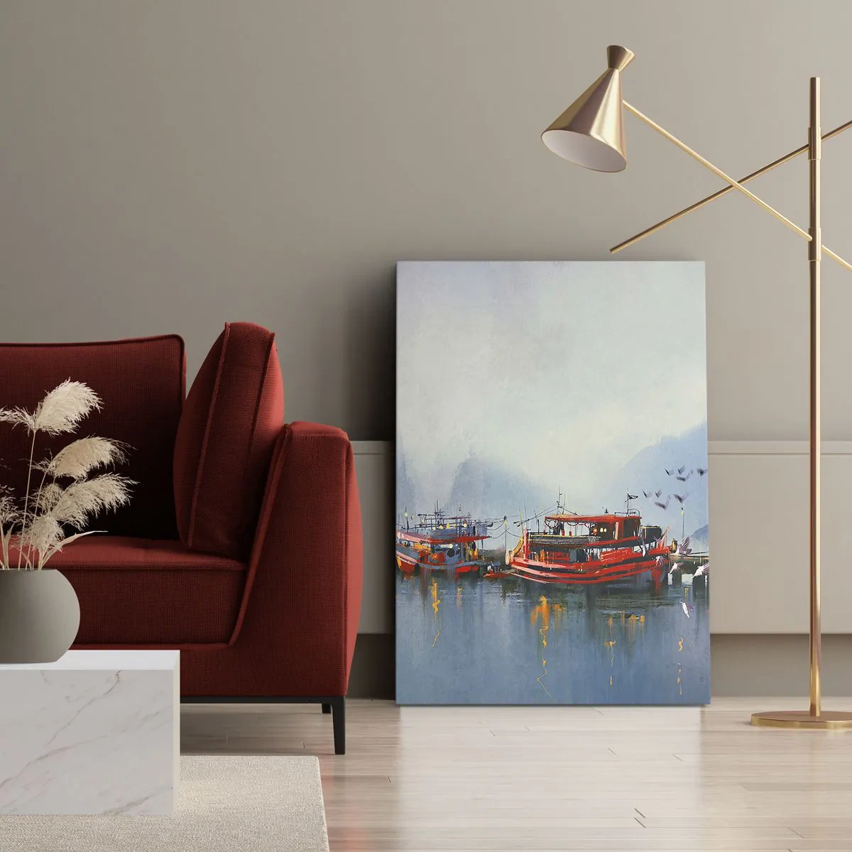 Obraz na plátne - Na konci sveta - 50x70 cm