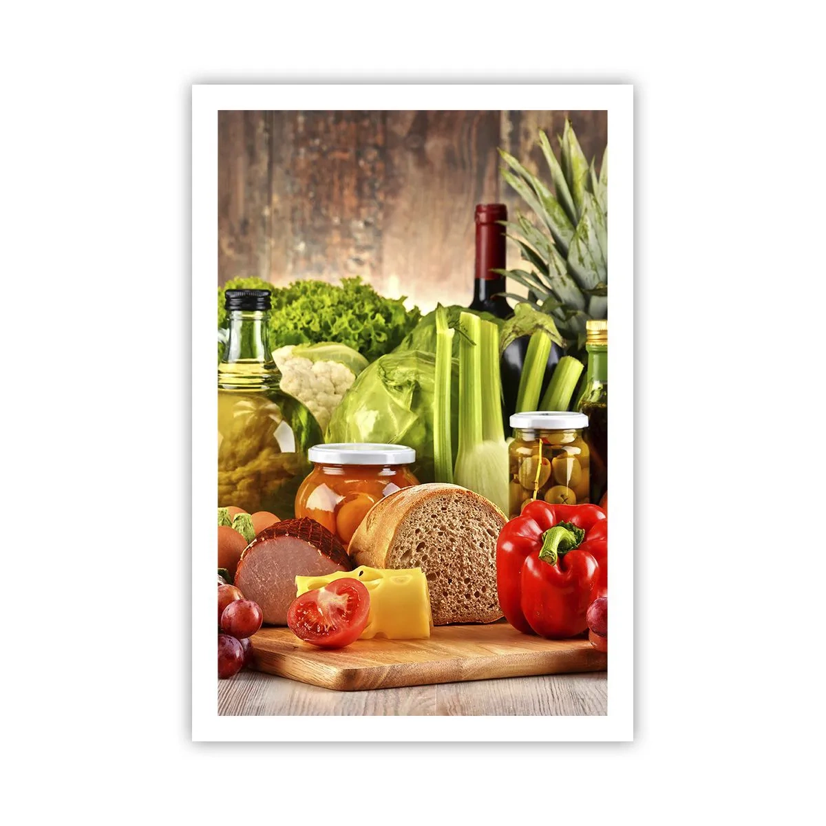 Plagát - Údené, pečené, marinované - 61x91 cm