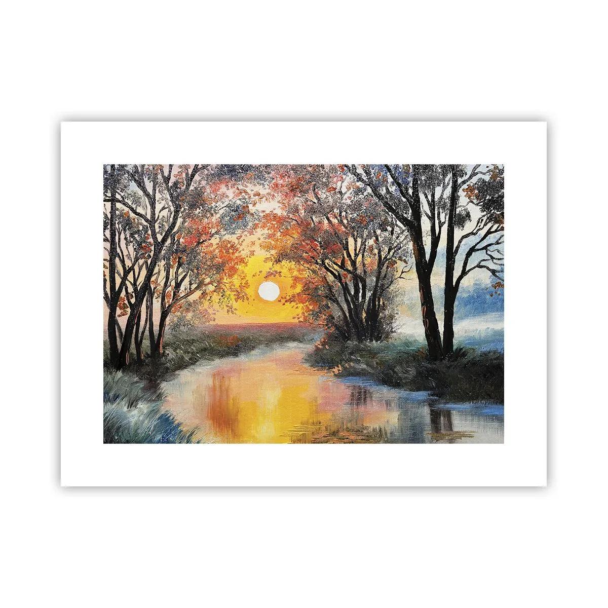 Plagát - Jesenný nádych - 40x30 cm