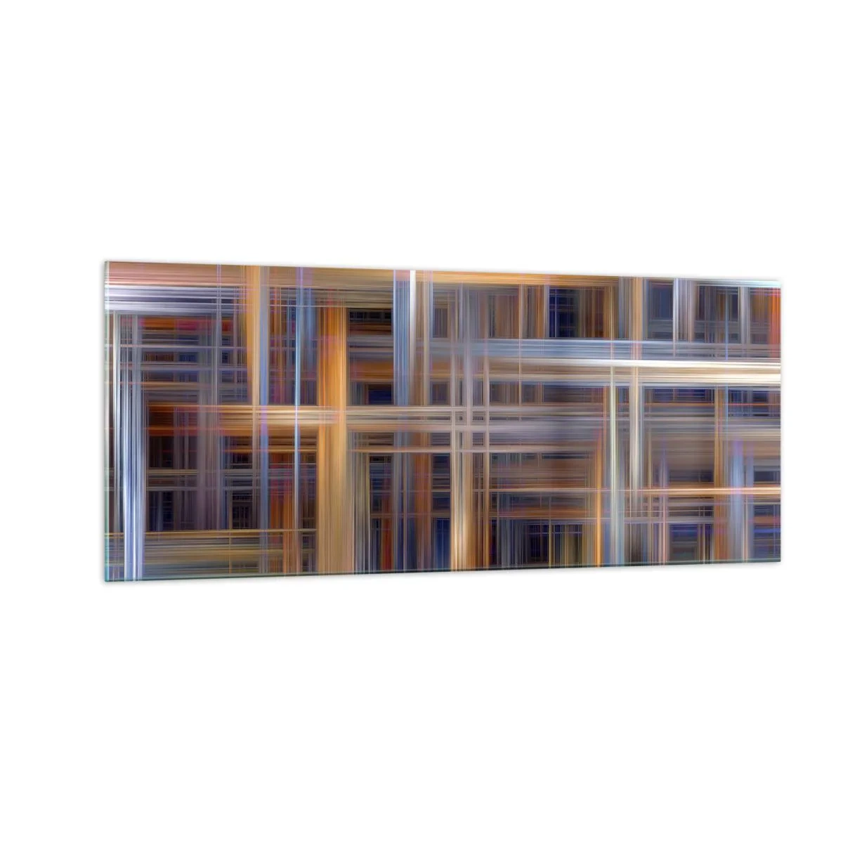 Obraz na skle - Utkané zo svetla - 100x40 cm