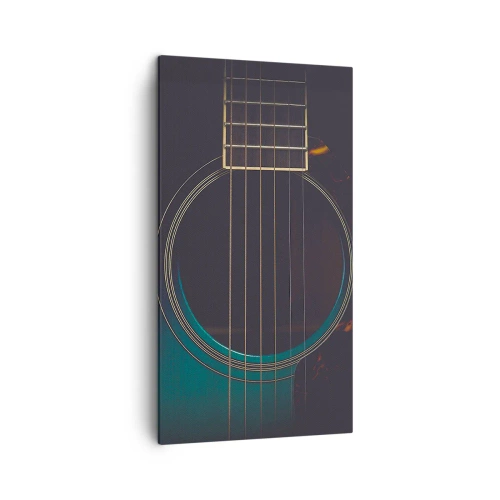 Obraz na plátne - Okamih, než to zaznie - 45x80 cm