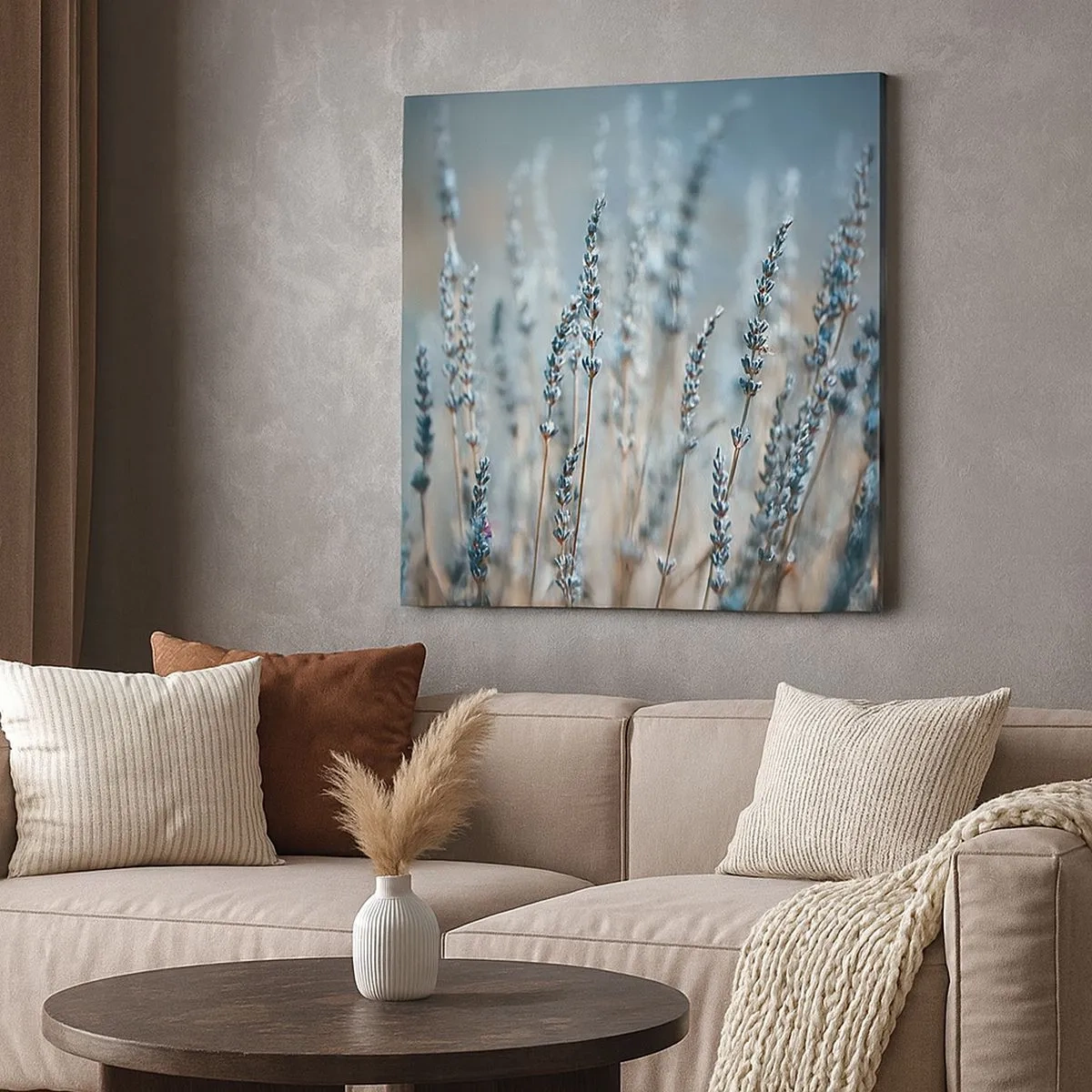 Obraz na plátne - Voňavý lán - 30x30 cm