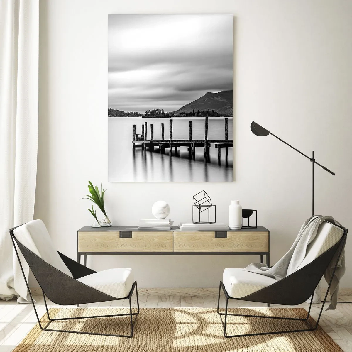 Obraz na skle - Jemnosť a sila - 50x70 cm