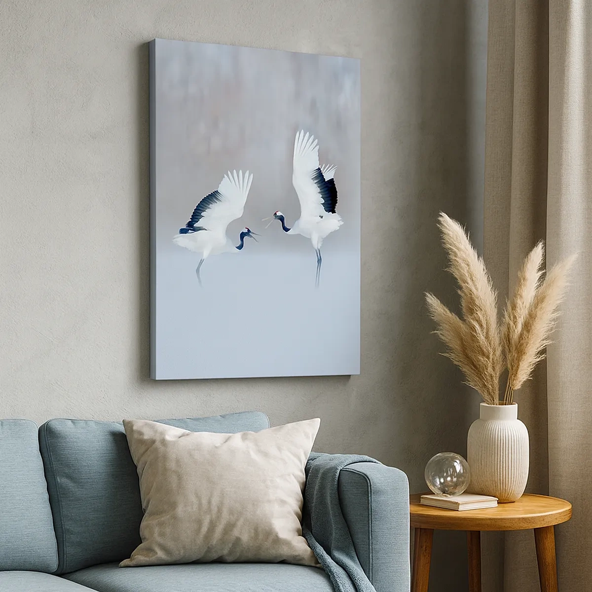 Obraz na plátne - Tanec v hmle - 50x70 cm