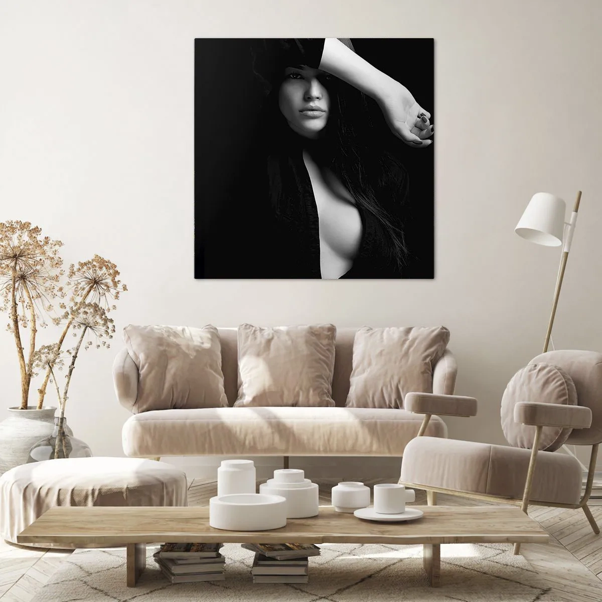 Obraz na plátne - Škola zvádzania - 60x60 cm