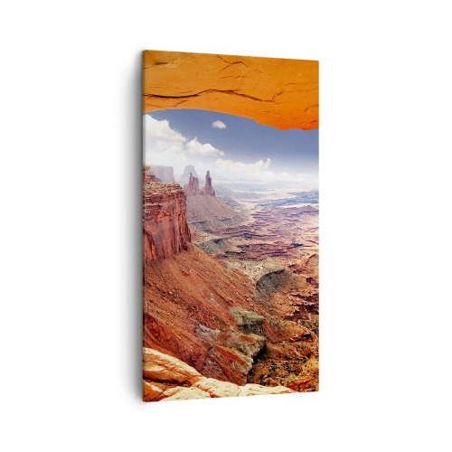 Obraz na plátne - Vytesané samotnou prírodou - 45x80 cm