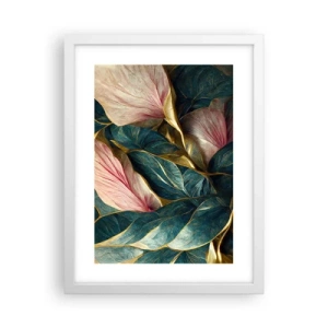 Plagát v bielom ráme - Prirodzená elegancia a štýl - 30x40 cm