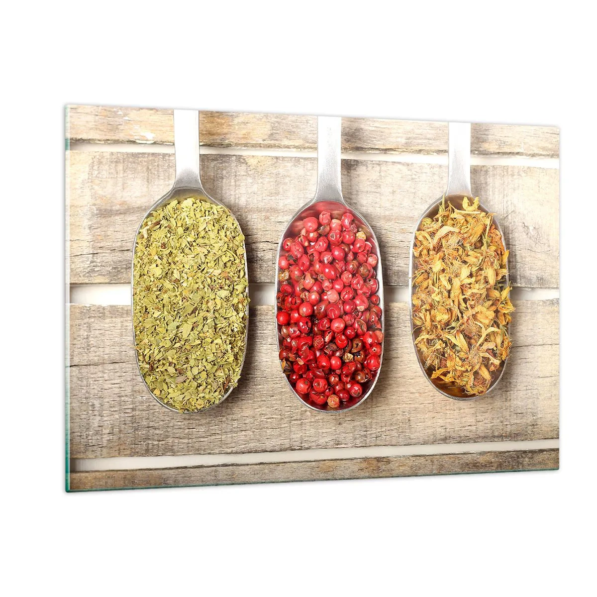 Obraz na skle - Kuchynská mágia - 120x80 cm