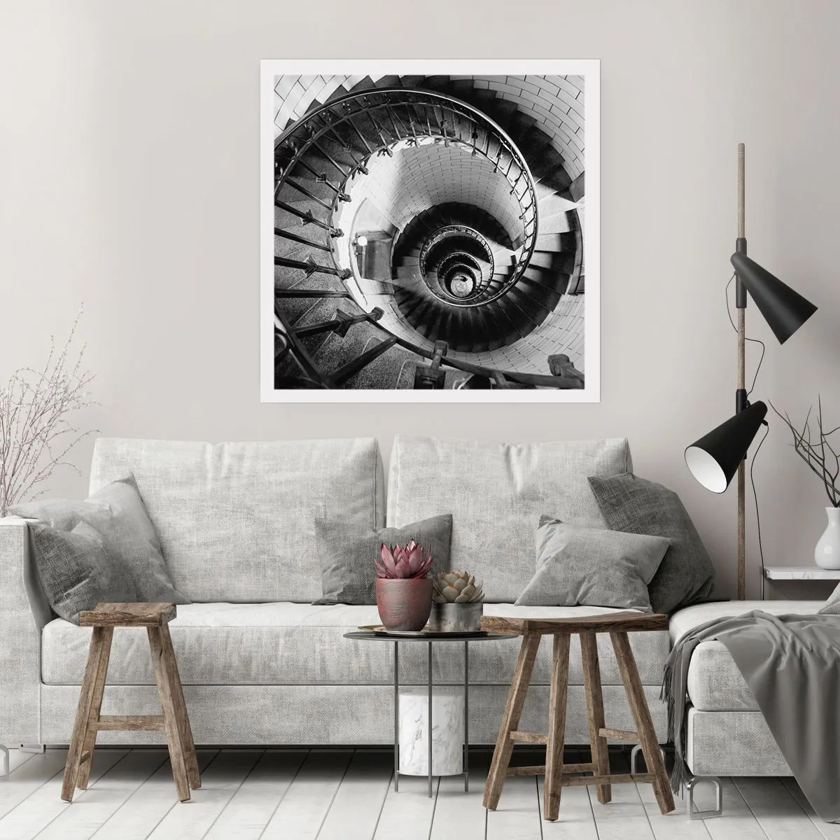 Plagát - Len vyššie a vyššie - 60x60 cm