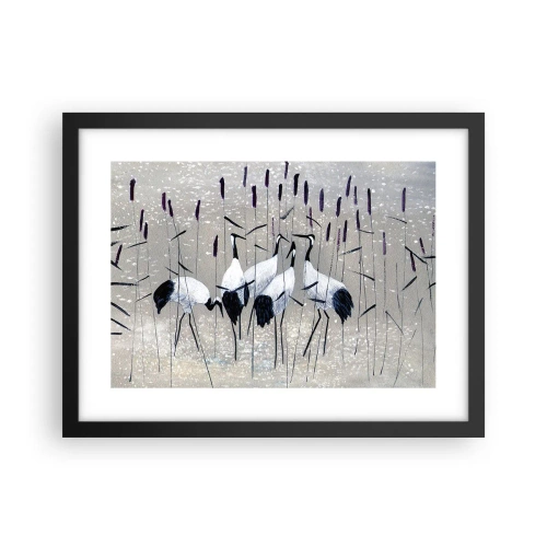 Plagát v čiernom ráme - Medzi svojimi - 40x30 cm