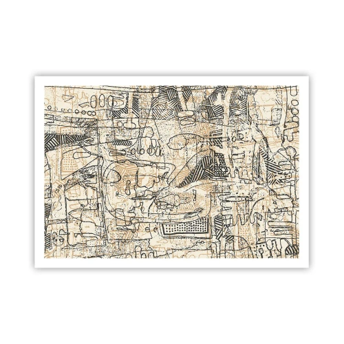 Plagát - Čaká na rozlúštenie - 100x70 cm