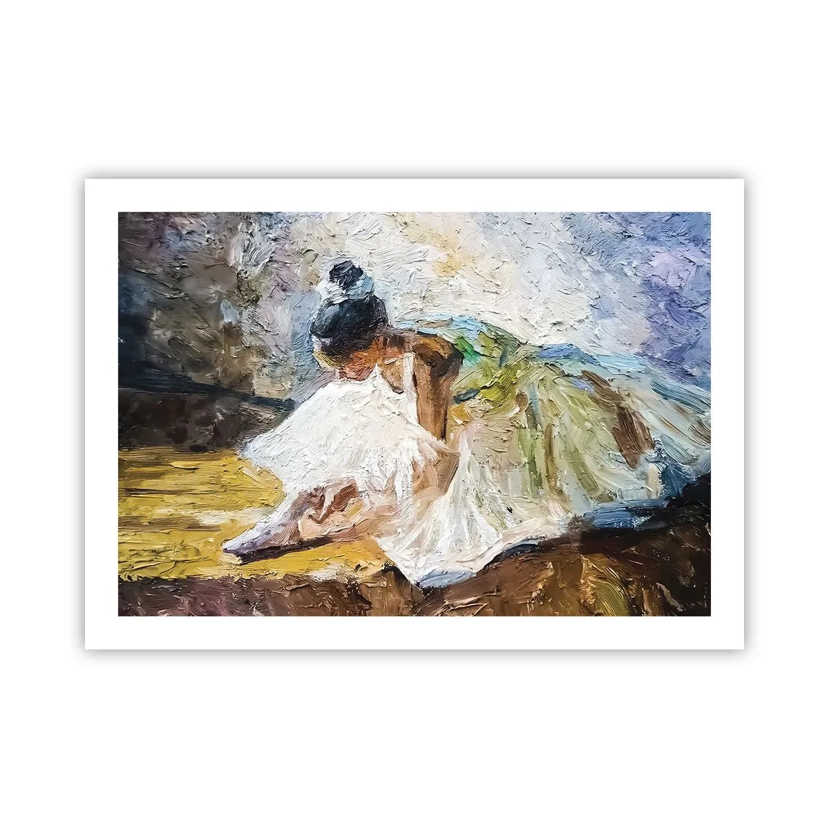 Plagát - Z Degasovho obrazu - 70x50 cm