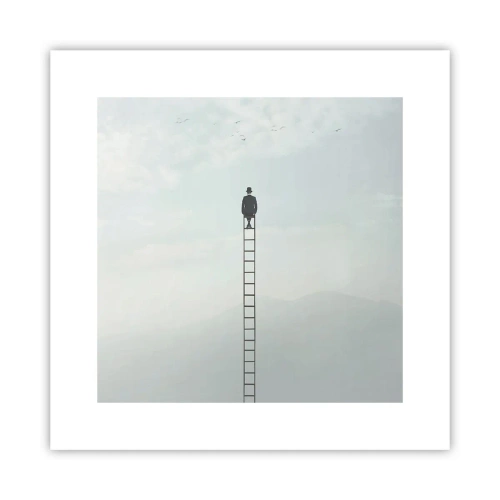 Plagát - Povzniesť sa nad to - 30x30 cm