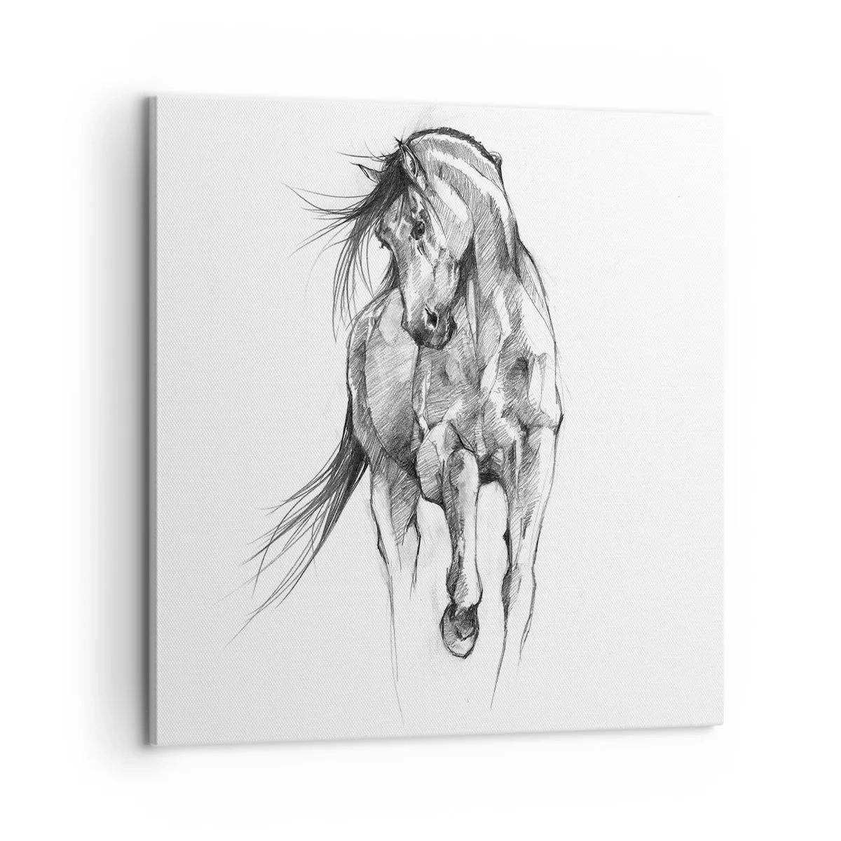 Obraz na plátne - V ladnom kluse - 60x60 cm