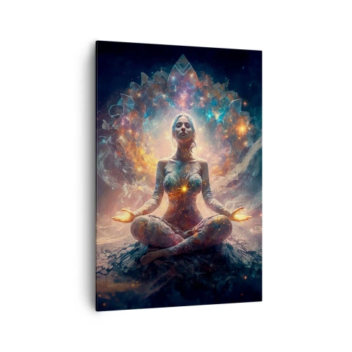 Obraz na plátne - Prúdenie dobrej energie - 70x100 cm