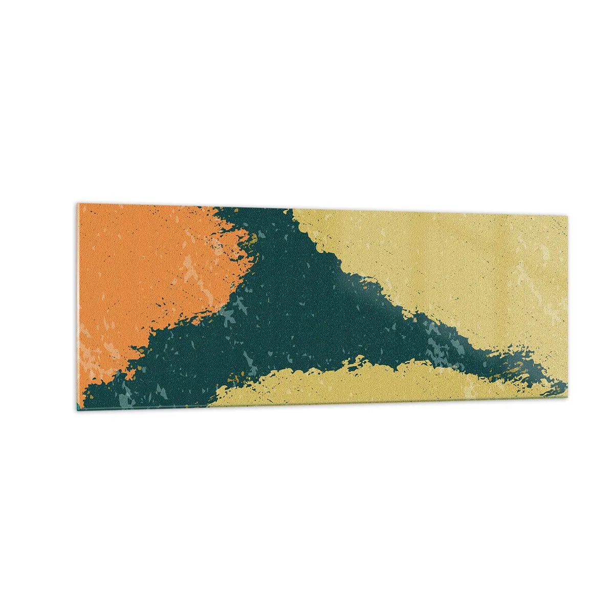 Obraz na skle - Abstrakcia – spomalený pohyb - 140x50 cm