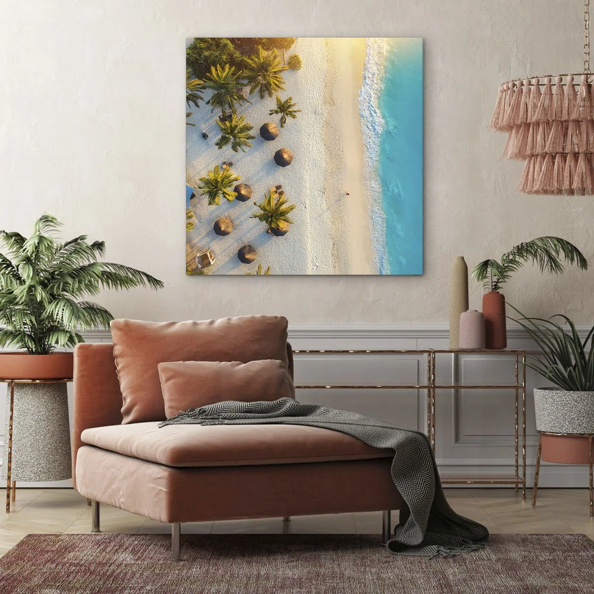 Obraz na plátne - Vitaj v raji - 60x60 cm