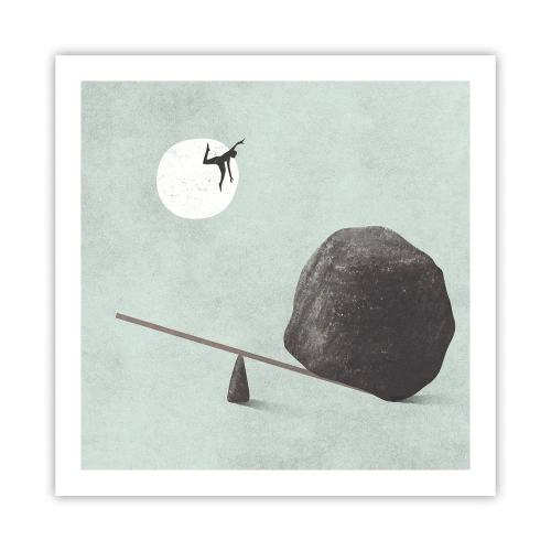 Plagát - Splnený sen - 60x60 cm