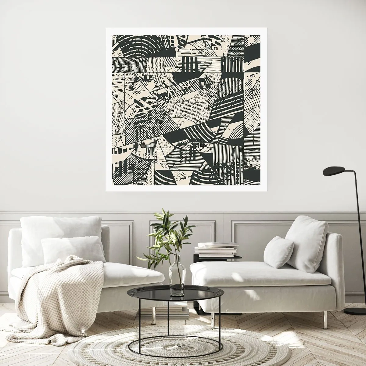 Plagát - Dynamika súčasnosti - 50x50 cm