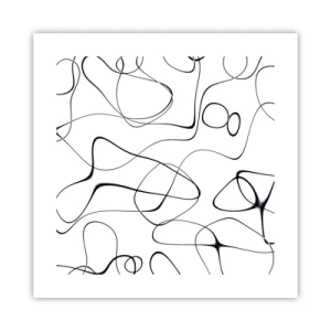 Plagát - Cesty života, zákruty osudu - 40x40 cm