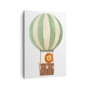 Obraz na plátne - Leonove cesty - 70x100 cm