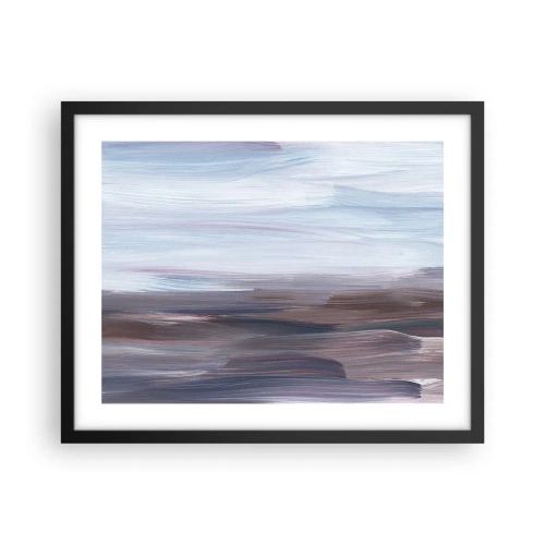 Plagát v čiernom ráme - Živly: voda - 50x40 cm