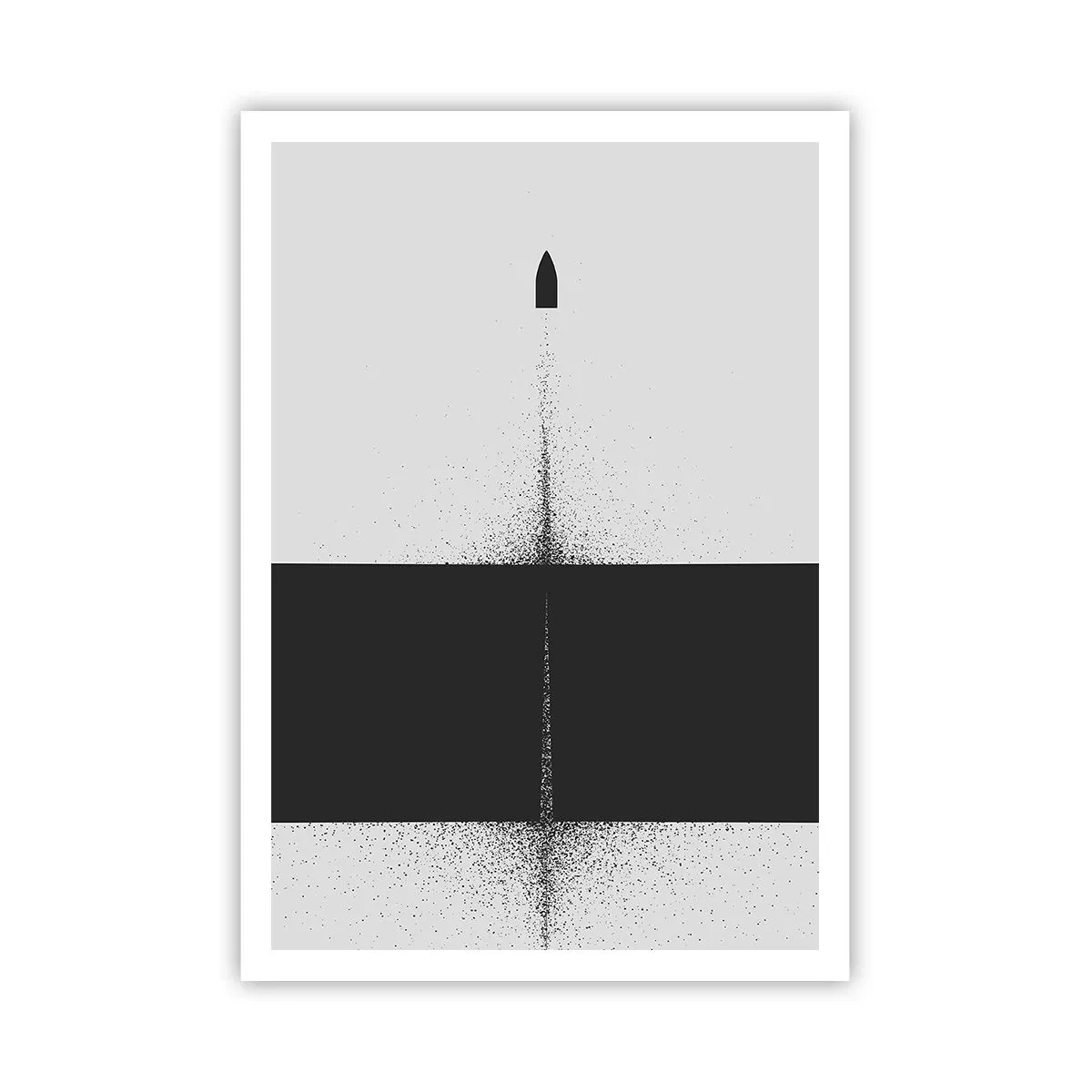 Plagát - Priamo k cieľu - 70x100 cm