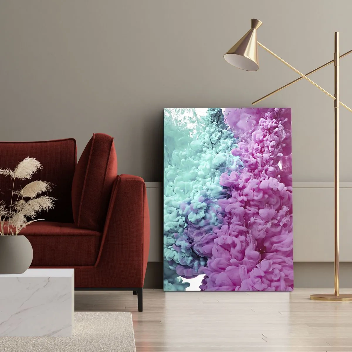 Obraz na plátne - Rozhodujúci stret - 50x70 cm