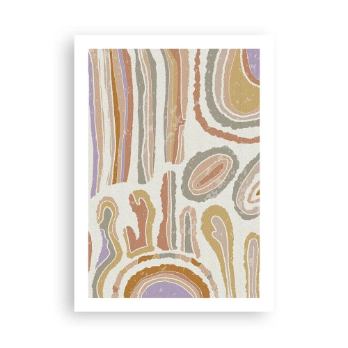 Plagát - Farebné prierezy - 50x70 cm