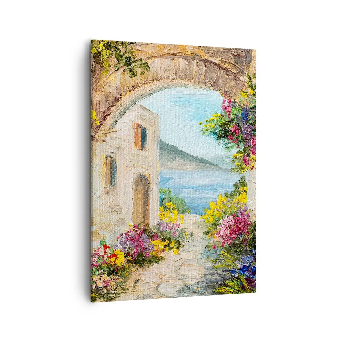 Obraz na plátne - Pôvab pobrežnej krajiny - 50x70 cm